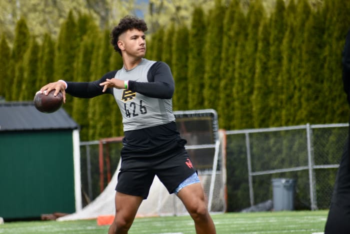 Dylan Raiola quarterback 2024 football